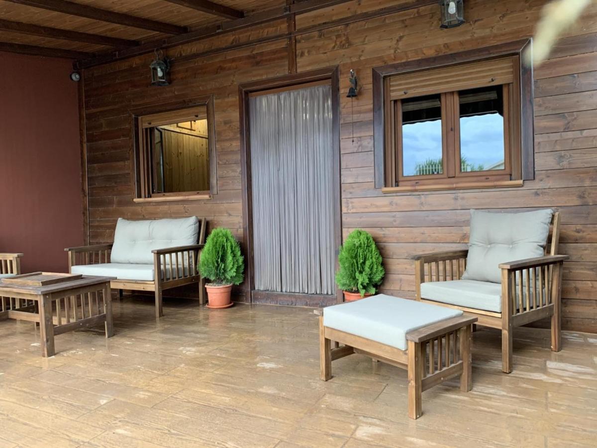Casa Rural Alcala Cabana Del Herrero Alcala del Jucar Bagian luar foto
